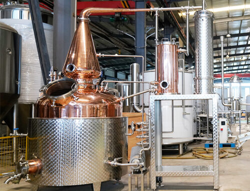 Équipement de distillerie de 1000 litres installé par TIANTAI