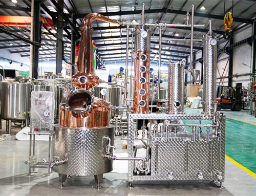 TIANTAI instala un equipo de destilación de 200 litros