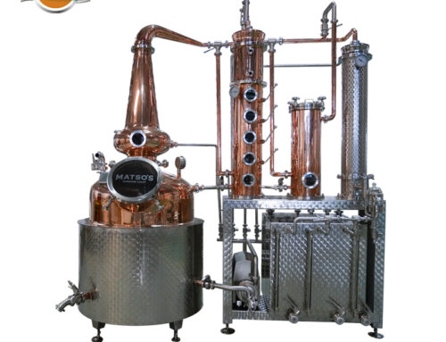 Equipo de destilación 400L