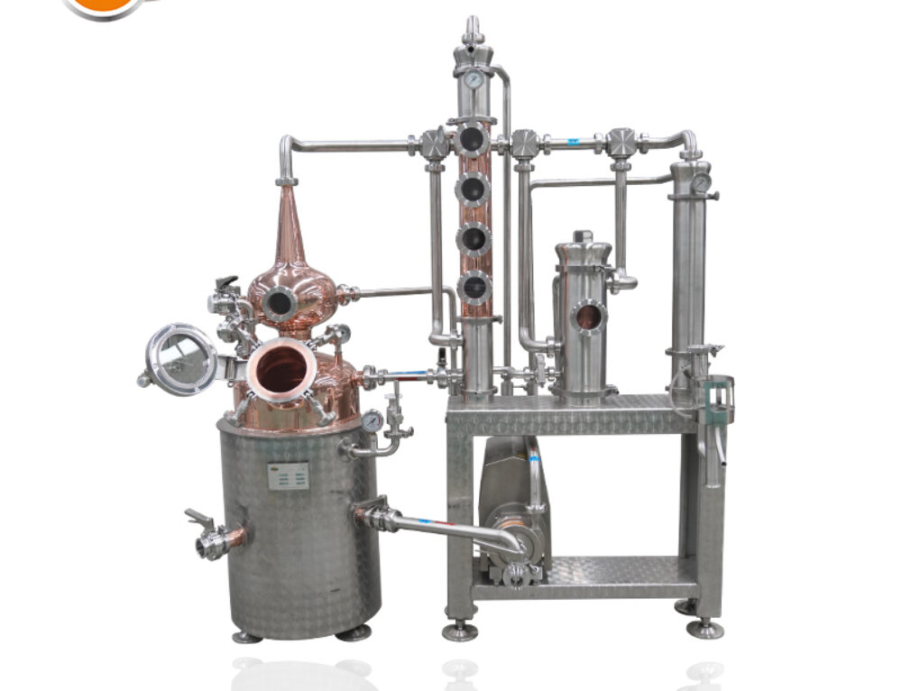 Distilling Gear 1200L Distillation Equipment | Tiantai© Alcohol Distiller Manufacturer