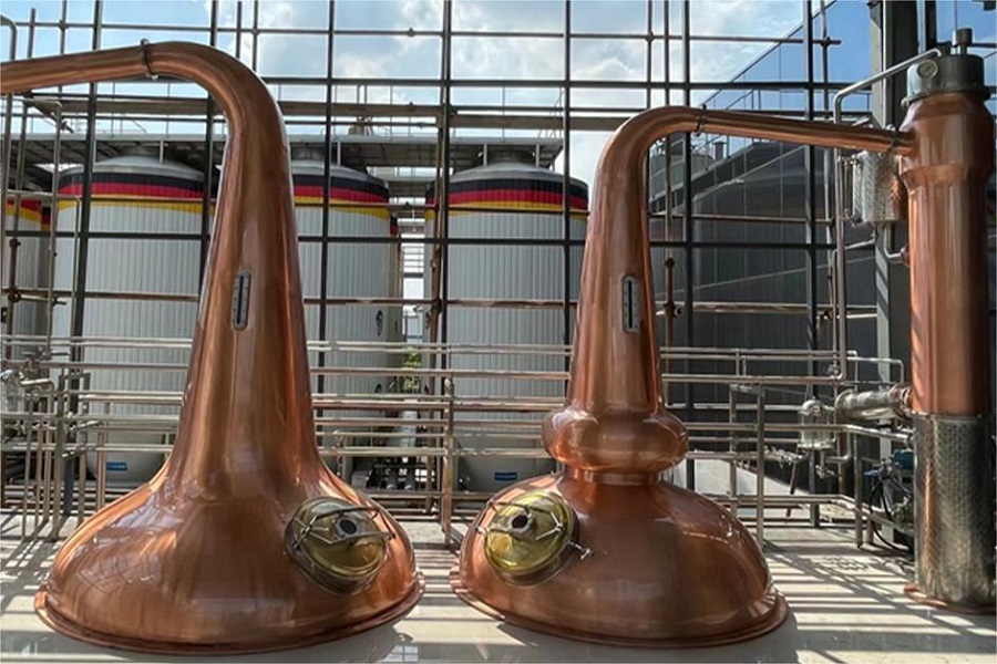 Дистилляционное оборудование 3000 л - Тяньтай